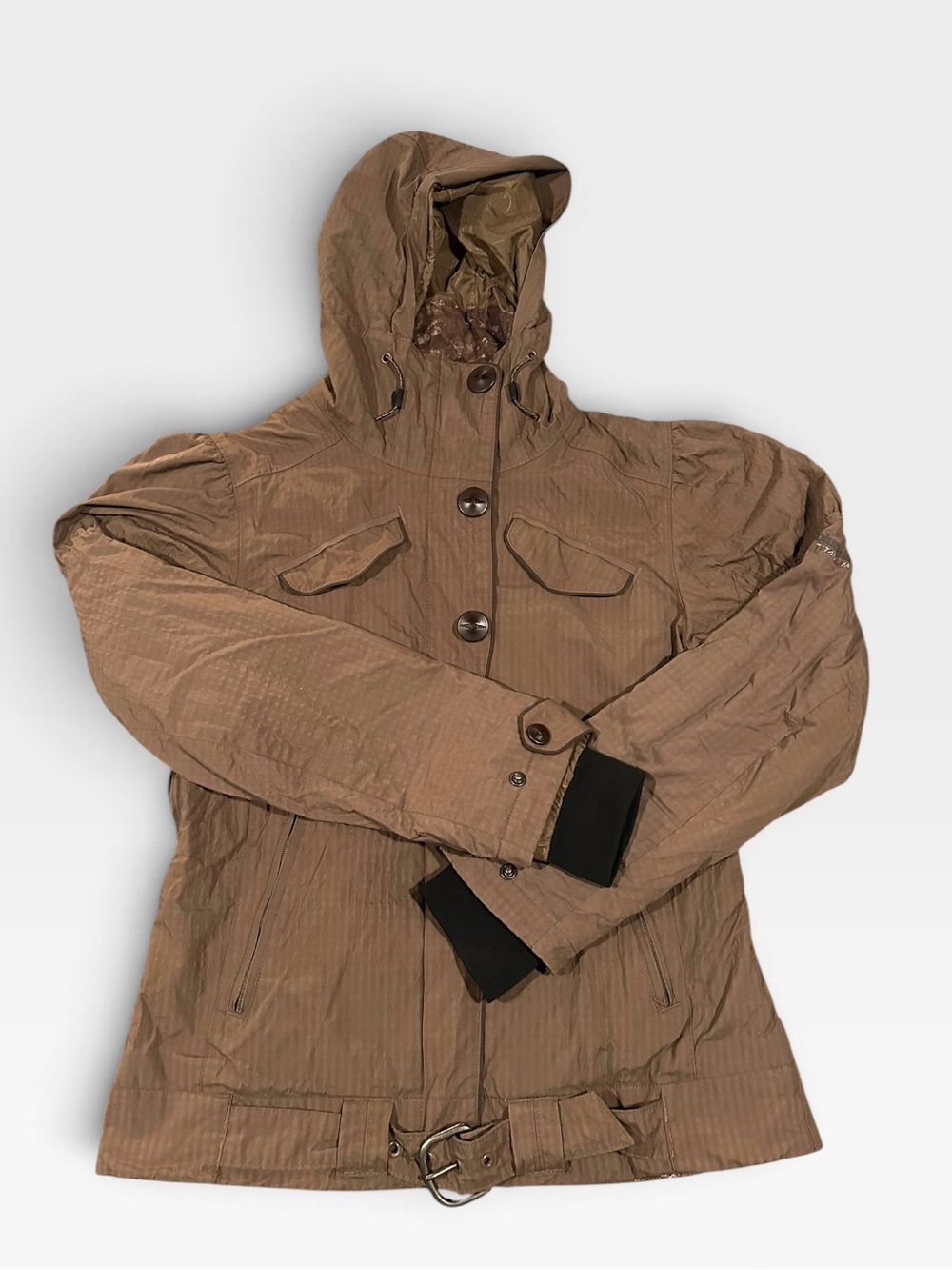 Columbia Titanium Waterproof Belted Parka Jacket Women's XS (0004)
